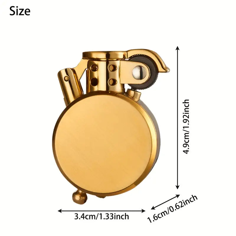 Windproof Round Kerosene Lighter
