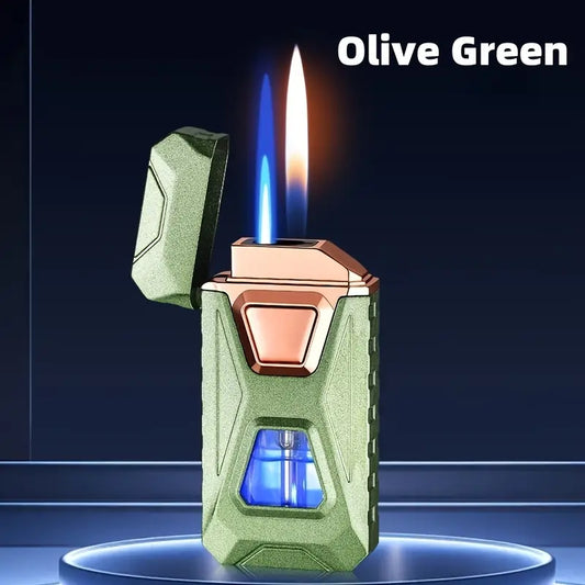 Stainless Steel USB Rechargeable Lighter with Voice Control