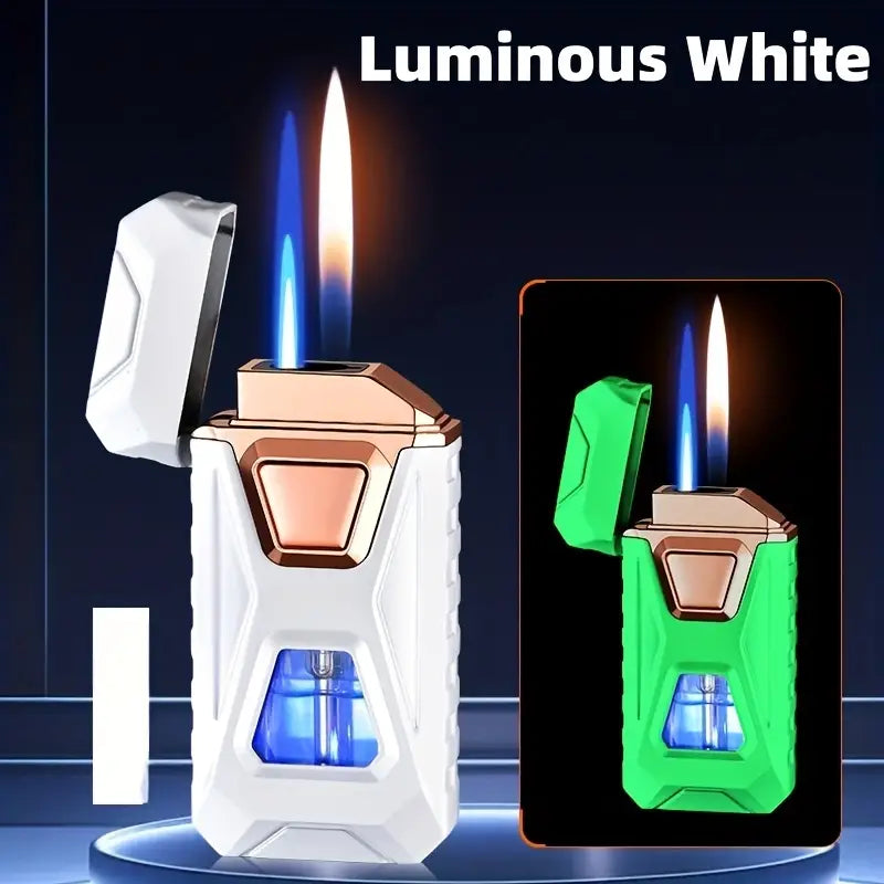Stainless Steel USB Rechargeable Lighter with Voice Control