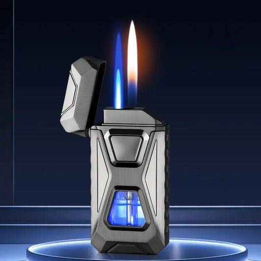 Stainless Steel USB Rechargeable Lighter with Voice Control