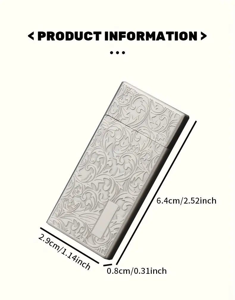 Elegant Vintage-Style Metal Kerosene Lighter