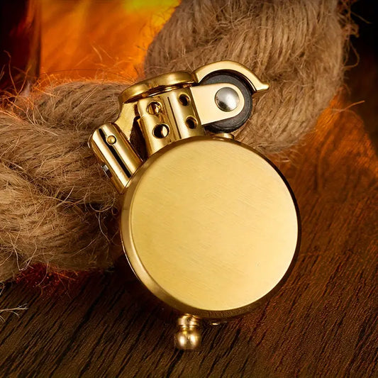 Windproof Round Kerosene Lighter
