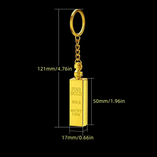 Windproof Permanent Lighter reative Golden Bar Small Match Stick