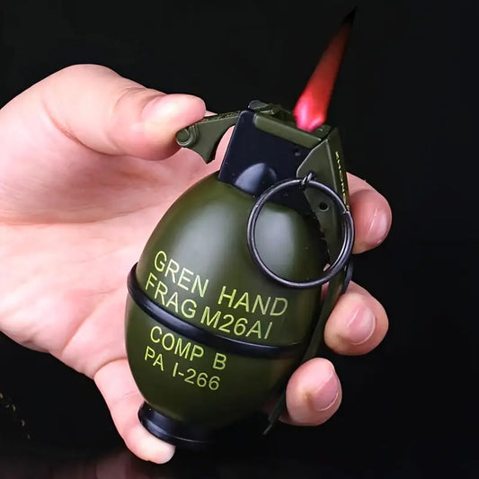 Windproof Jet Lighter Grenade shape