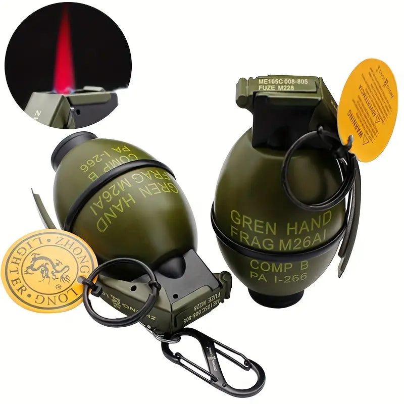 Windproof Jet Lighter Grenade shape